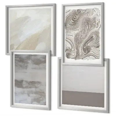 Wanddeko-Set im Industriedesign