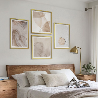 Wanddeko-set Designabstraktion, Naturinspiration