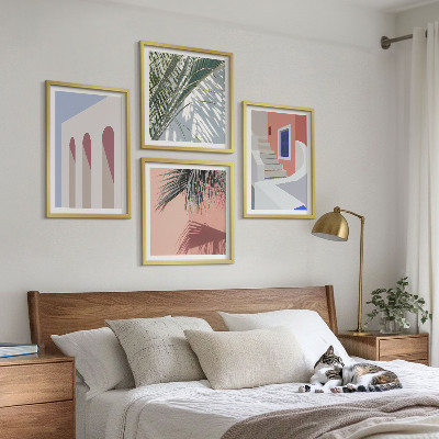 Wanddeko-set Illustrationen der Stadtarchitektur