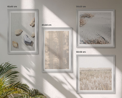 Wanddeko-set Boho-Naturtexturen