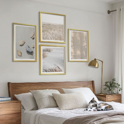 Wanddeko-set Boho-Naturtexturen