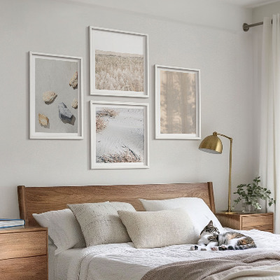 Wanddeko-set Boho-Naturtexturen