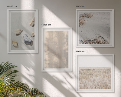 Wanddeko-set Boho-Naturtexturen