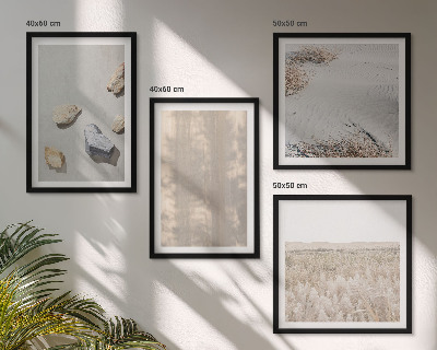 Wanddeko-set Boho-Naturtexturen