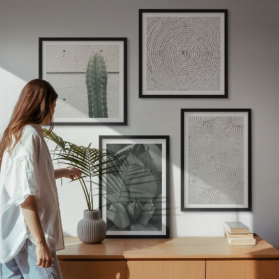 Wanddeko-set Sommerliche Texturen aus den Tropen