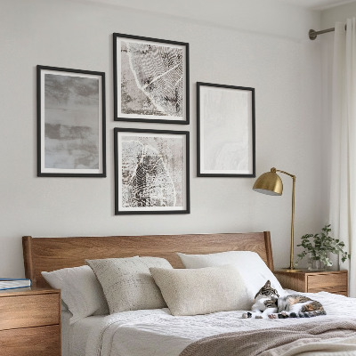 Wanddeko-set Abstrakte moderne Formen