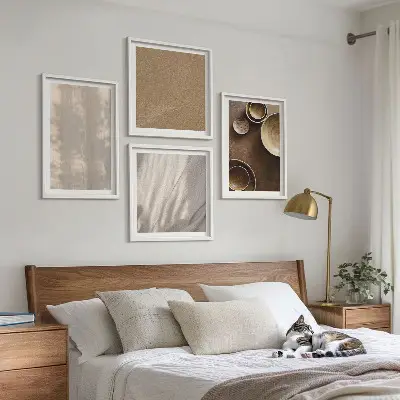 Wanddeko-Set Strukturen, Texturen und Minimalismus