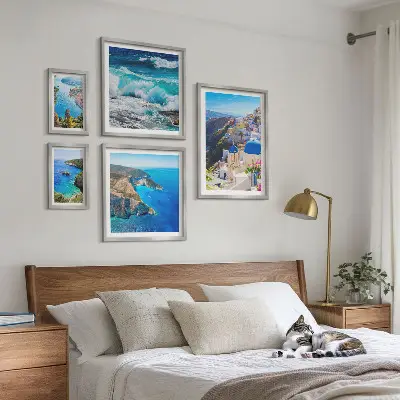 Landschaft der Ägäis Bilderset für das Sofa
