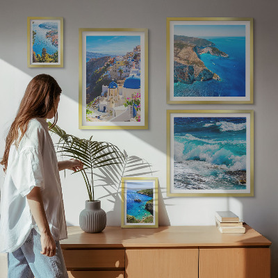 Bilderset fürs sofa Landschaft der Ägäis