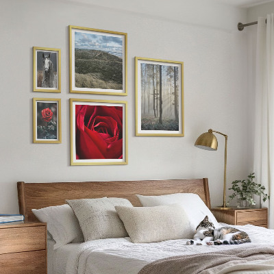 Bildergalerie-set für die wand Naturblumen in verschiedenen Stilen
