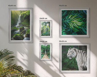 Bildergalerie-set für die wand Tropische Naturlandschaften