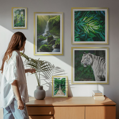 Bildergalerie-set für die wand Tropische Naturlandschaften
