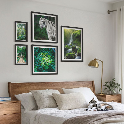 Bildergalerie-set für die wand Tropische Naturlandschaften