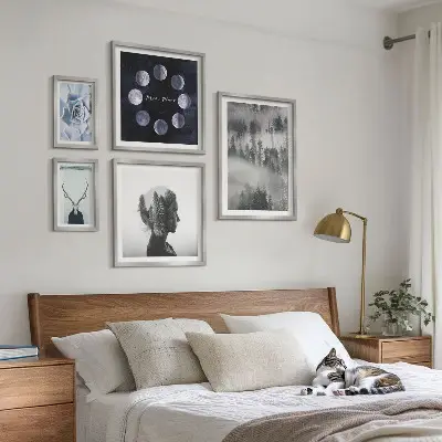 Bildergalerie-Set für die Wand mit Naturwald-Raummotiven
