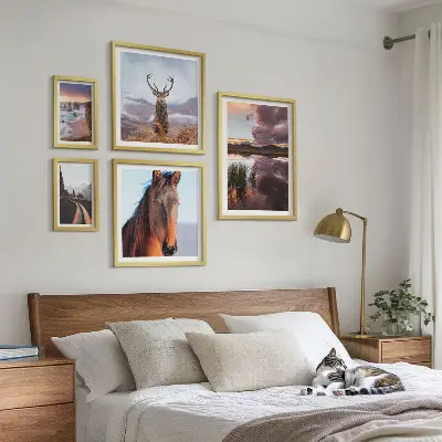 Bildergalerie-Set für die Wand mit dem Motiv Die natürliche Schönheit der Landschaften