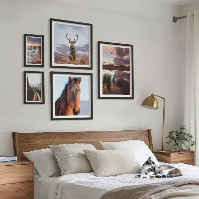 Bildergalerie-Set für die Wand mit dem Motiv Die natürliche Schönheit der Landschaften