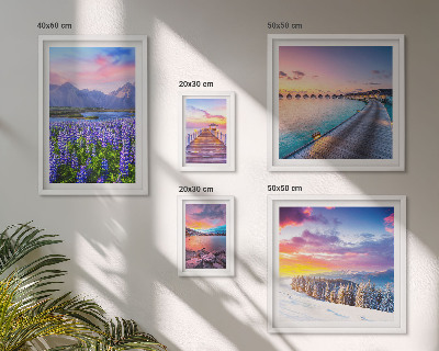Bildergalerie-set für die wand Landschaften, Natur, Berge, Ausblicke