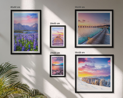 Bildergalerie-set für die wand Landschaften, Natur, Berge, Ausblicke