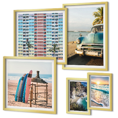 Bildergalerie-set für die wand Stilvolle Strandlandschaften