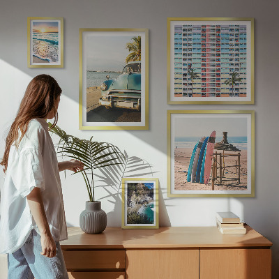 Bildergalerie-set für die wand Stilvolle Strandlandschaften