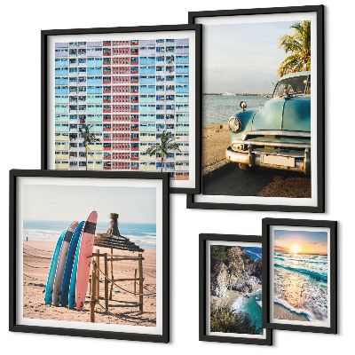 Bildergalerie-set für die wand Stilvolle Strandlandschaften