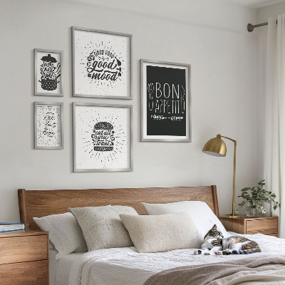Modernes wandbilder-set Kücheninspirationen zum Kochen