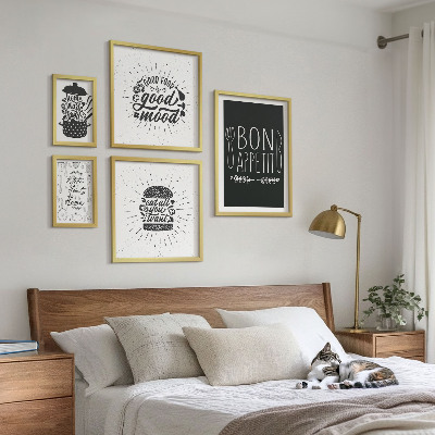 Modernes wandbilder-set Kücheninspirationen zum Kochen