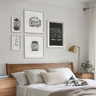 Modernes wandbilder-set Kücheninspirationen zum Kochen