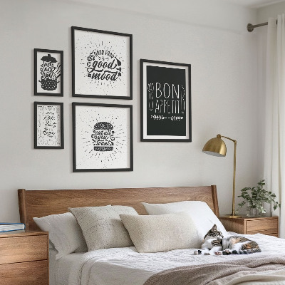 Modernes wandbilder-set Kücheninspirationen zum Kochen