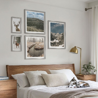 Bildergalerie-set für die wand Wilde Natur, majestätische Berge