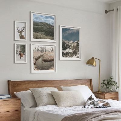 Bildergalerie-set für die wand Wilde Natur, majestätische Berge