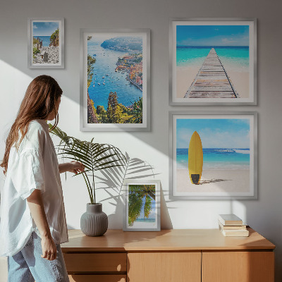 Bildergalerie-set für die wand Küstenlandschaften und Strände