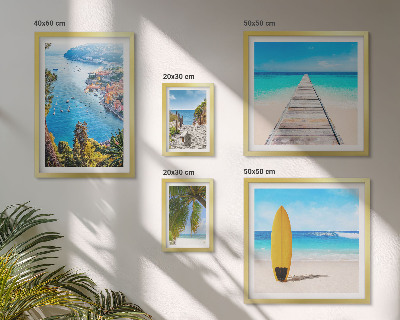 Bildergalerie-set für die wand Küstenlandschaften und Strände