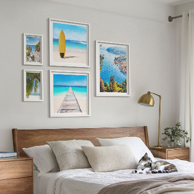 Bildergalerie-set für die wand Küstenlandschaften und Strände