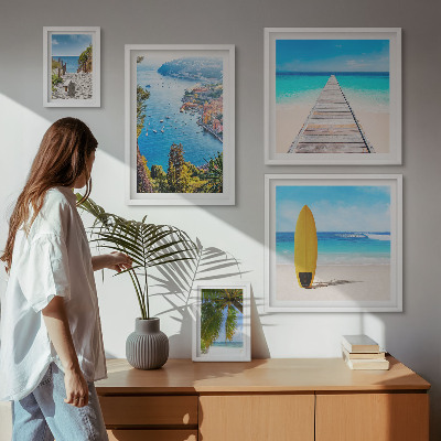 Bildergalerie-set für die wand Küstenlandschaften und Strände