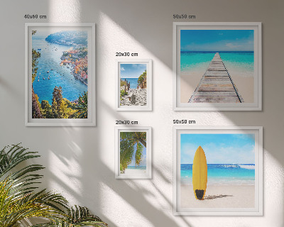 Bildergalerie-set für die wand Küstenlandschaften und Strände