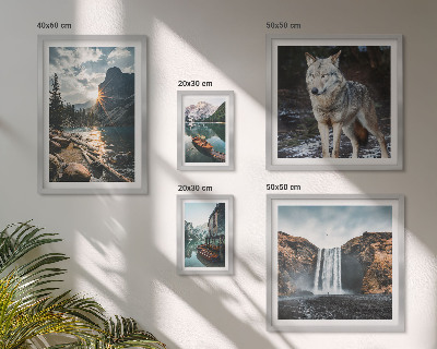 Bildergalerie-set für die wand Naturlandschaften und Tierwelt