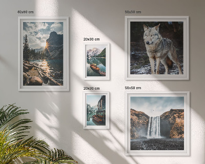 Bildergalerie-set für die wand Naturlandschaften und Tierwelt
