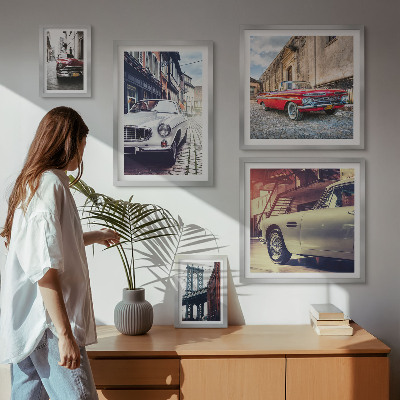 Bildergalerie-set für die wand Stilvolle Klassiker in der Stadt