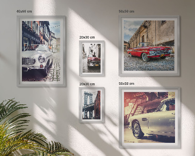 Bildergalerie-set für die wand Stilvolle Klassiker in der Stadt