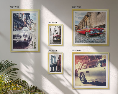 Bildergalerie-set für die wand Stilvolle Klassiker in der Stadt