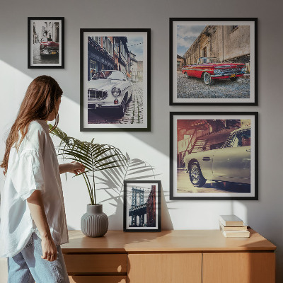 Bildergalerie-set für die wand Stilvolle Klassiker in der Stadt
