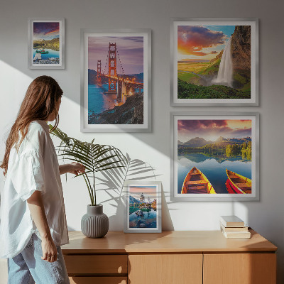 Bildergalerie-set für die wand Landschaften Naturbrücken USA