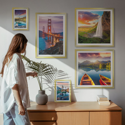 Bildergalerie-set für die wand Landschaften Naturbrücken USA