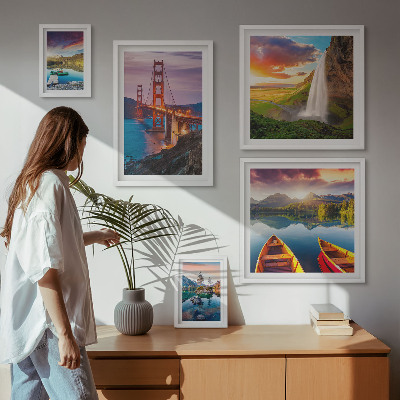 Bildergalerie-set für die wand Landschaften Naturbrücken USA
