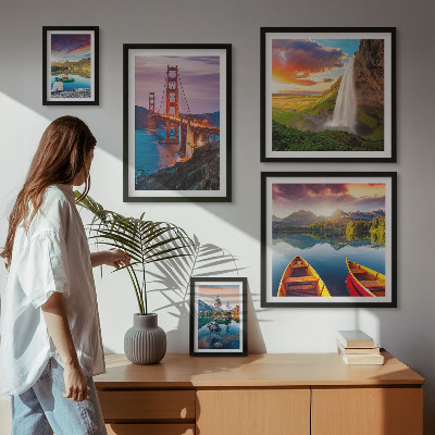 Bildergalerie-set für die wand Landschaften Naturbrücken USA