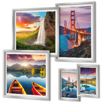 Bildergalerie-set für die wand Landschaften Naturbrücken USA