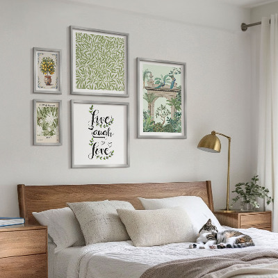 Bildergalerie-set für die wand Pflanzenmotive, Boho-Akzente