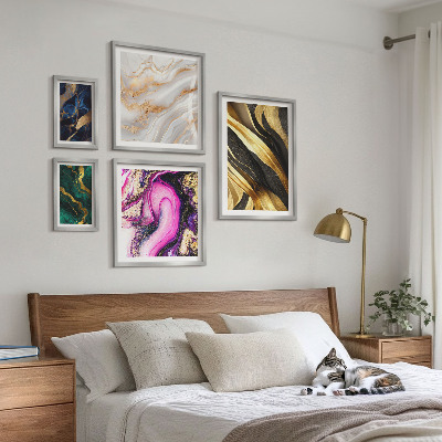 Bildergalerie-set für die wand Abstrakte moderne Muster