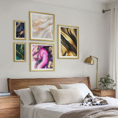 Bildergalerie-set für die wand Abstrakte moderne Muster
